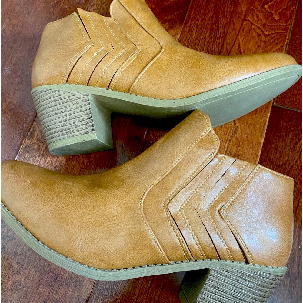 Leather Shoe Boots